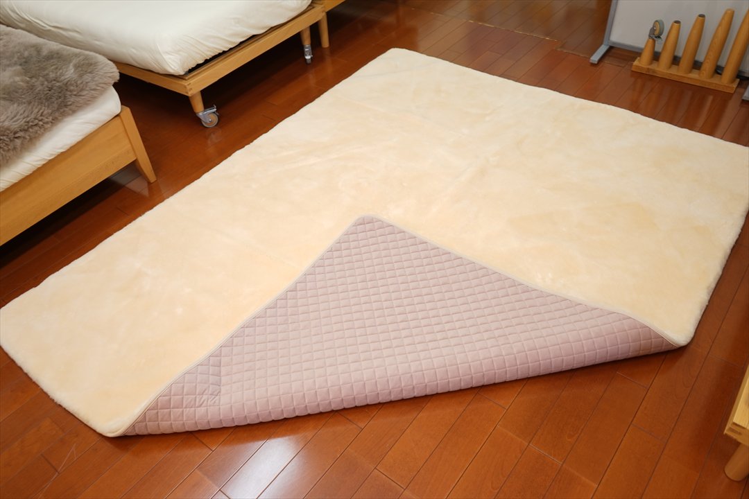 東洋羽毛工業 ムートンカーペット L 180cm x 270cm 東洋羽毛工業